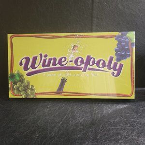Wine-opoly Board Game Sealed  New In Box by Late For The Sky